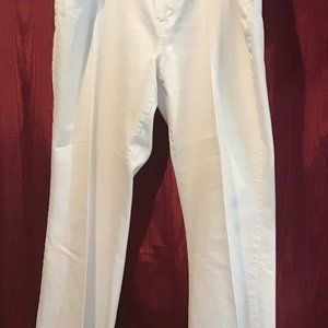 Women's Diane Gilman DG2 White Jeans, Size 18W